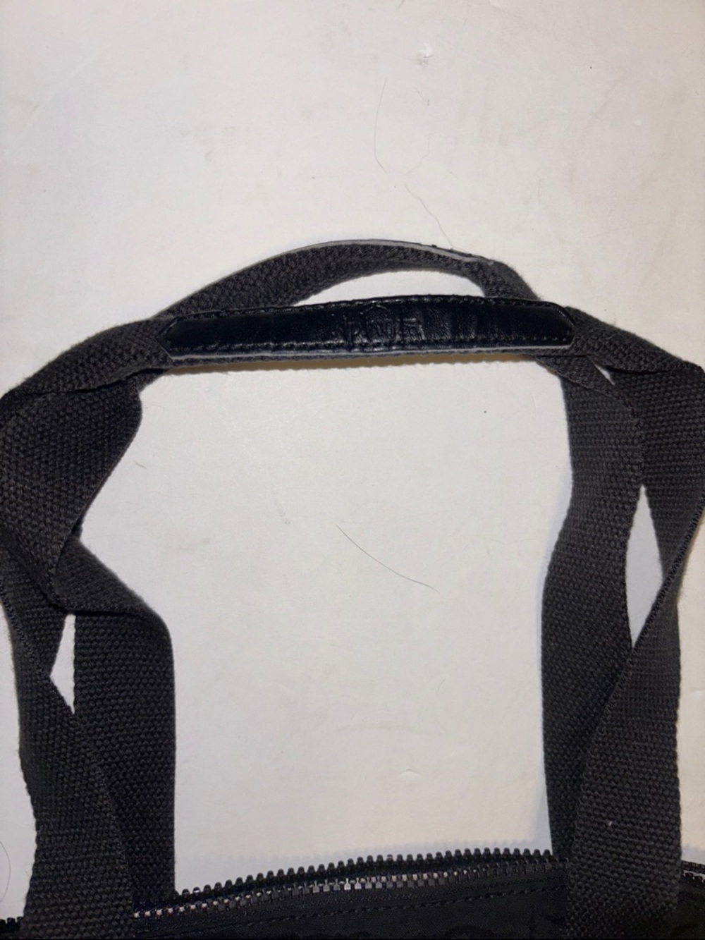 KIPLING..THE “FELICITY”SHOULDER BAG…BLACK NYLON LEATHER HANDLES LOTS OF POCKETS - Picture 9 of 12